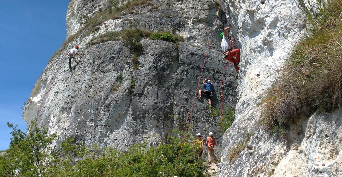 Sortie falaise aux Andelys